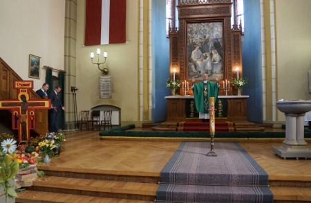 Pļaujas svētku dievkalpojums