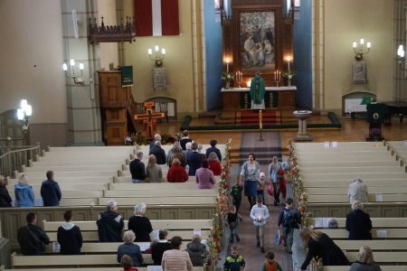 Pļaujas svētku dievkalpojums