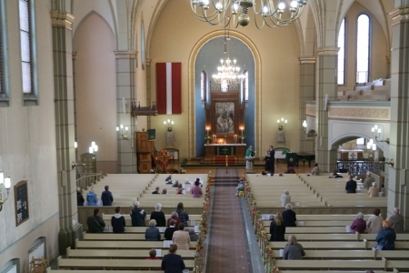 Pļaujas svētku dievkalpojums