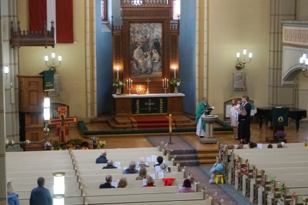 Kristības Pļaujas svētkos