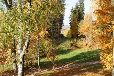 Kārļa Skalbes muzejs. Skats no balkona
