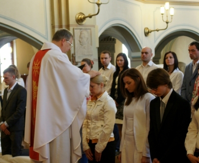Svētības vārdus saņemot