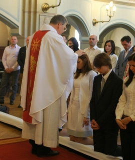 Svētības vārdus saņemot