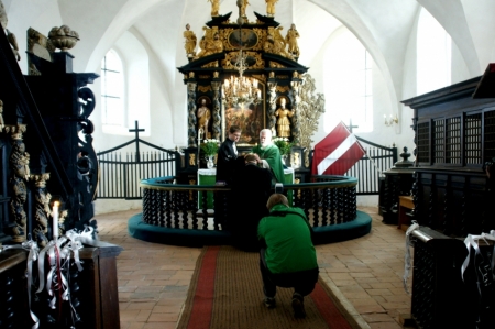 Amata krusta pasniegšanas ceremonija