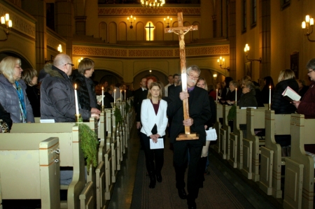 Iesvētāmo procesija