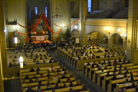 Rīta lūgšana mūsu baznīcā