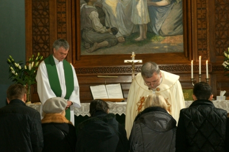 Mācītāja Pāvela Levuškāna ievešana amatā