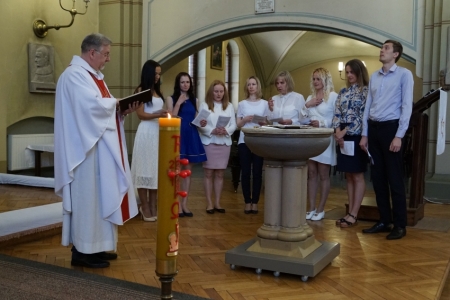 Kristību/Iesvētību dievkalpojums
