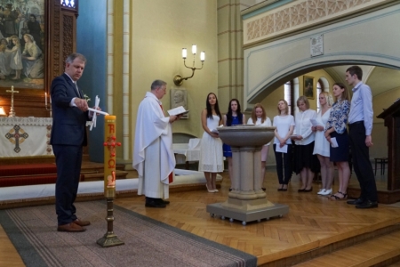 Kristību/Iesvētību dievkalpojums