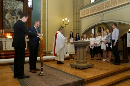 Kristību/Iesvētību dievkalpojums