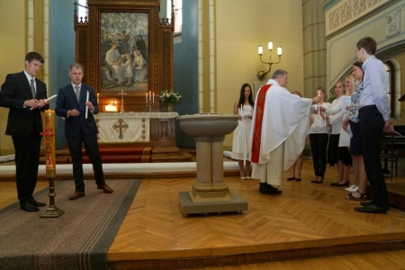 Kristību/Iesvētību dievkalpojums