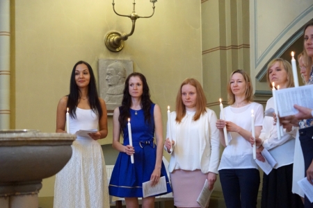 Kristību/Iesvētību dievkalpojums