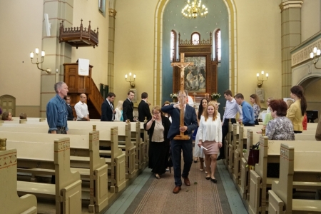 Kristību/Iesvētību dievkalpojums