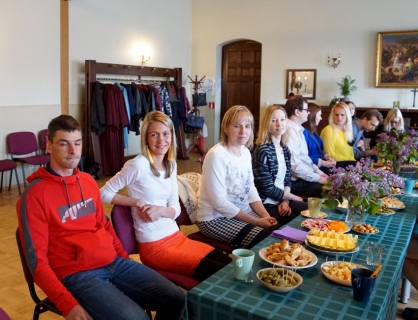 Iesvētību kursa noslēguma vakars