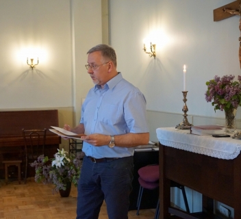 Iesvētību kursa noslēguma vakars