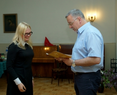 Iesvētību kursa noslēguma vakars