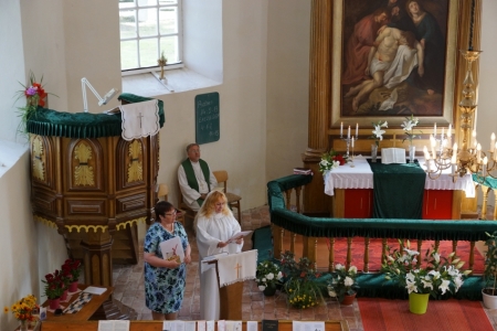 Aktīvāko draudzes locekļu sveikšana