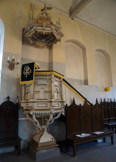 Sabiles baznīca. Kancele