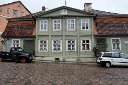 Vecākais koka namiņš Kuldīgā