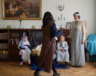 Svētdienas skolas bērnu priekšnesums