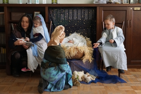 Svētdienas skolas bērnu priekšnesums