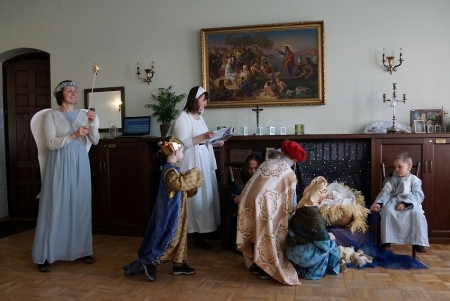 Svētdienas skolas bērnu priekšnesums