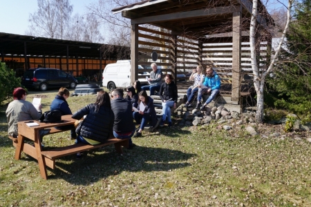 Bībes studijas svaigā gaisā