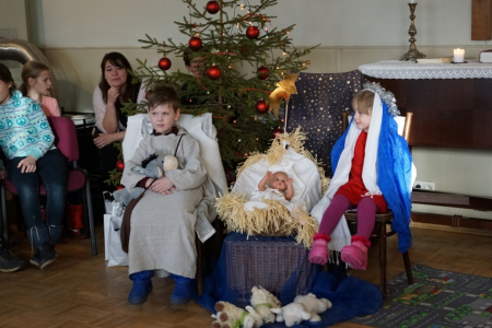 Jāzeps, Marija un jaundzimušais Jēzus