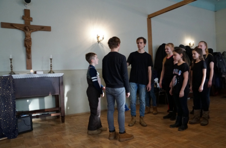Jauniešu grupas priekšnesums