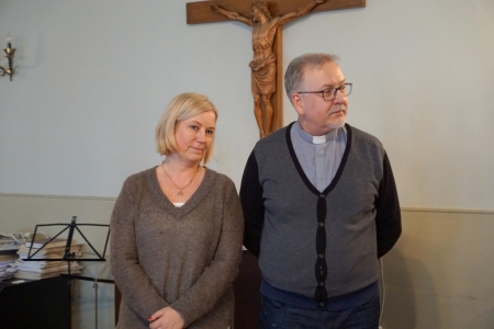 Sadraudzība pēc dievkalpojuma
