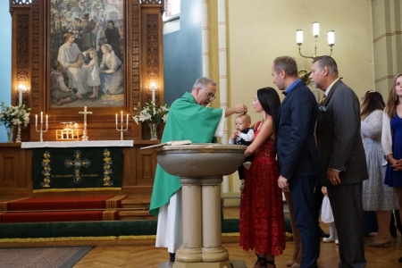 Kristības mūsu draudzē
