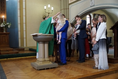 Kristības mūsu draudzē