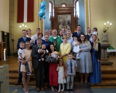 Kristības mūsu draudzē