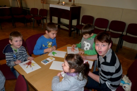 Svētdienas skolas Kristus augšāmcelšanās - Lieldienu rīts!