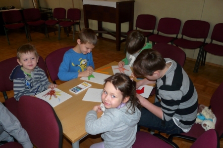 Svētdienas skolas Kristus augšāmcelšanās - Lieldienu rīts!