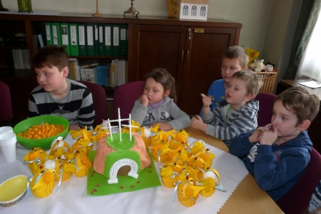 Svētdienas skolas Kristus augšāmcelšanās - Lieldienu rīts!