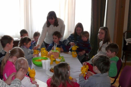 Svētdienas skolas Kristus augšāmcelšanās - Lieldienu rīts!