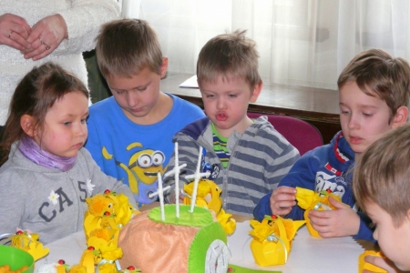 Svētdienas skolas Kristus augšāmcelšanās - Lieldienu rīts!