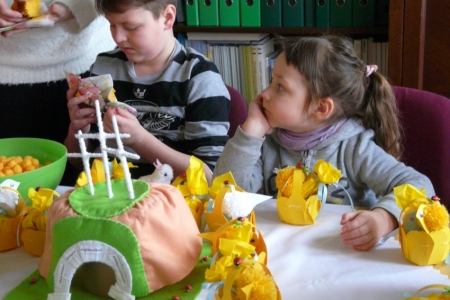 Svētdienas skolas Kristus augšāmcelšanās - Lieldienu rīts!