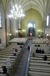 Baznīcas lielā zāle