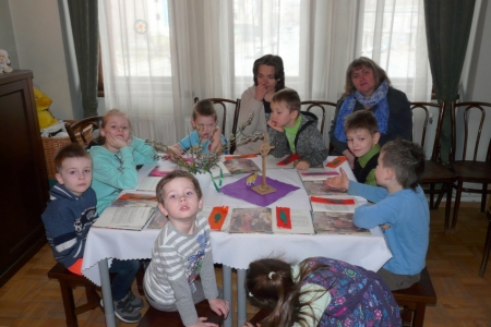 Palmu- Pūpolu Svētdiena Svētdienas skolā