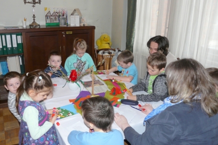 Palmu- Pūpolu Svētdiena Svētdienas skolā