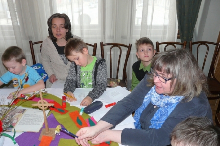 Palmu- Pūpolu Svētdiena Svētdienas skolā