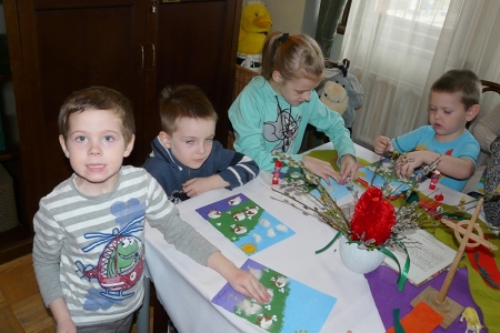 Palmu- Pūpolu Svētdiena Svētdienas skolā
