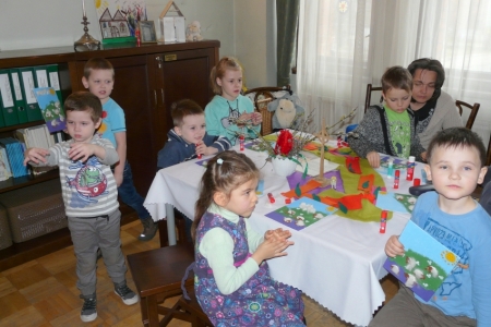 Palmu- Pūpolu Svētdiena Svētdienas skolā