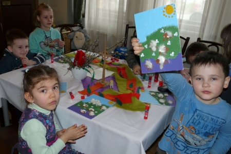 Palmu- Pūpolu Svētdiena Svētdienas skolā