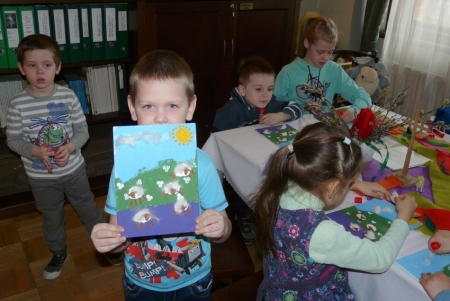 Palmu- Pūpolu Svētdiena Svētdienas skolā
