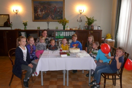 Pirmā nodarbība Pļaujas svētkos