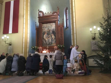 Zvaigznes dienas dievkalpojums