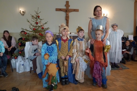Svētdienas skolas bērnu priekšnesums